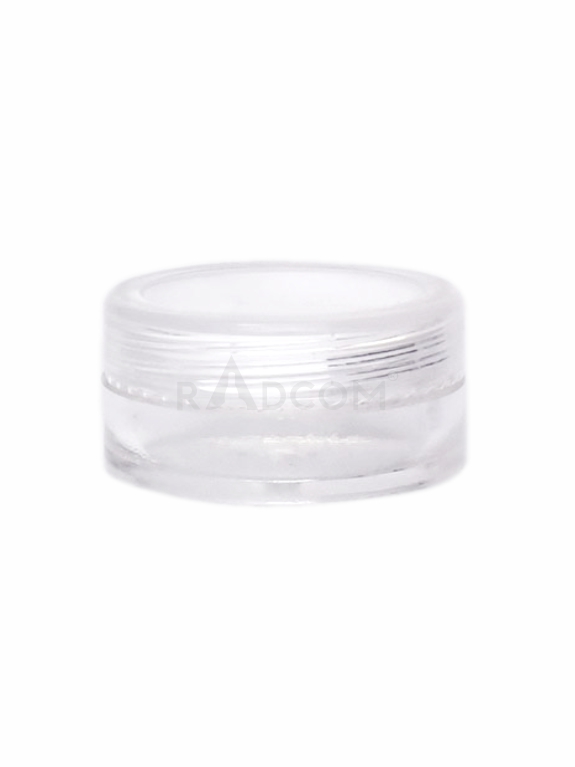 8GM San Cream Jar - With Clear Cap 